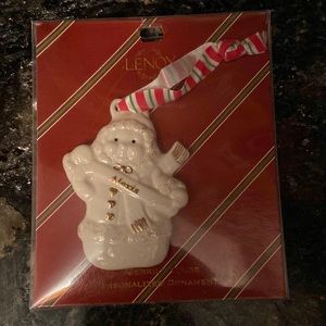 Lenox Christmas ornament